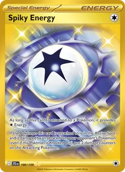 Spiky Energy card from Journey Together, number 190/159