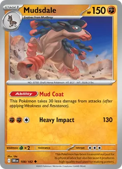 Mudsdale card from Destined Rivals, number 108/182