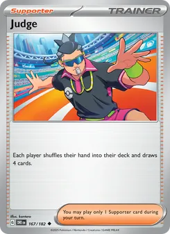 Judge card from Destined Rivals, number 167/182