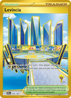 Levincia card from Destined Rivals, number 244/182