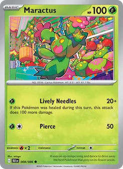 Maractus card from Black Bolt, number 008/86