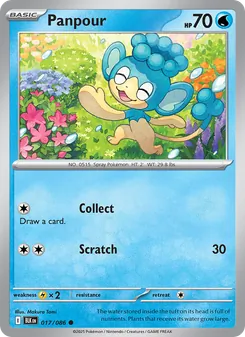 Panpour card from Black Bolt, number 017/86