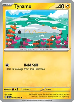 Tynamo card from Black Bolt, number 030/86