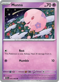 Munna card from Black Bolt, number 035/86