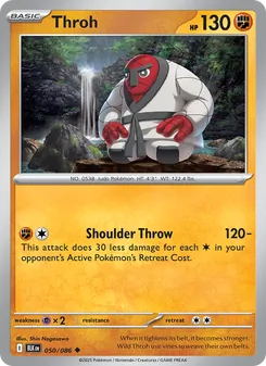 Throh card from Black Bolt, number 050/86