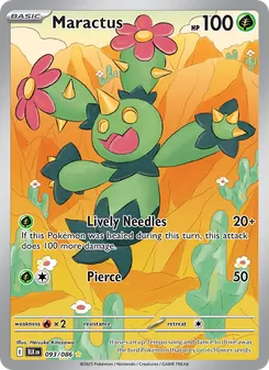 Maractus card from Black Bolt, number 093/86