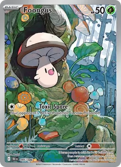 Foongus card from Black Bolt, number 095/86