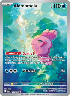 Alomomola card from Black Bolt, number 108/86
