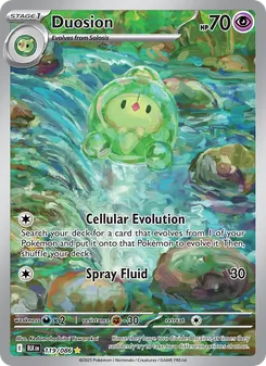 Duosion card from Black Bolt, number 119/86