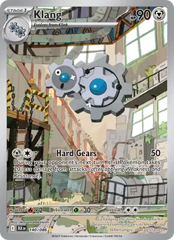 Klang card from Black Bolt, number 140/86