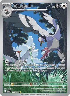 Tranquill card from Black Bolt, number 149/86