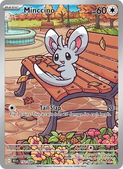Minccino card from Black Bolt, number 152/86