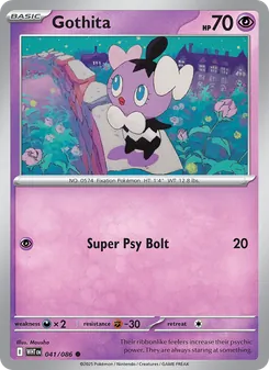 Gothita card from White Flare, number 041/86