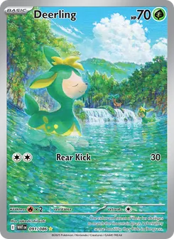 Deerling card from White Flare, number 091/86