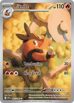 Pignite card from White Flare, number 097/86