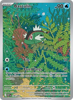 Basculin card from White Flare, number 108/86