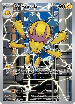 Galvantula card from White Flare, number 117/86
