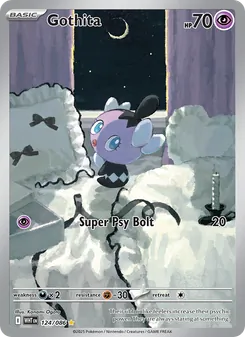 Gothita card from White Flare, number 124/86