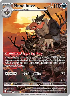 Mandibuzz card from White Flare, number 145/86