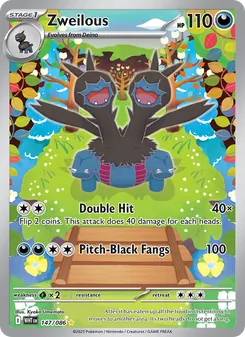 Zweilous card from White Flare, number 147/86