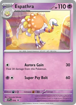 Espathra card from SVP Black Star Promos, number 010/225