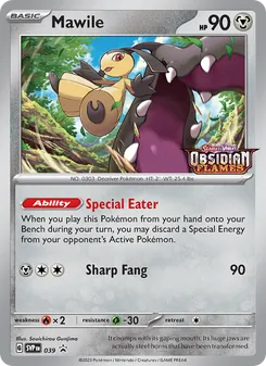 Mawile card from SVP Black Star Promos, number 039/225