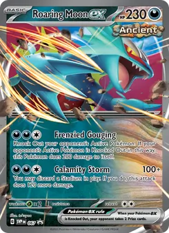 Roaring Moon ex card from SVP Black Star Promos, number 067/225