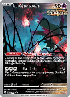 Flutter Mane card from SVP Black Star Promos, number 097/225