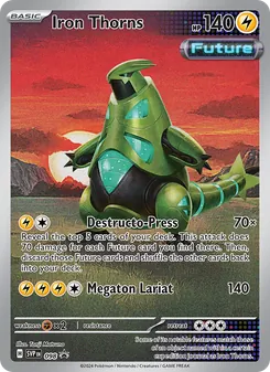 Iron Thorns card from SVP Black Star Promos, number 098/225