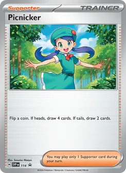 Picnicker card from SVP Black Star Promos, number 114/225