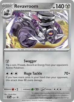 Revavroom card from SVP Black Star Promos, number 121/225