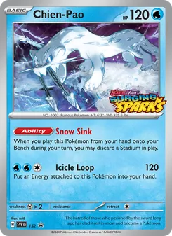 Chien-Pao card from SVP Black Star Promos, number 152/225