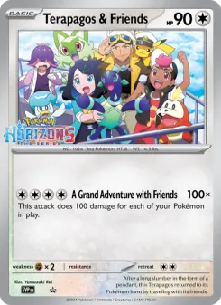 Terapagos & Friends card from SVP Black Star Promos, number 500/225