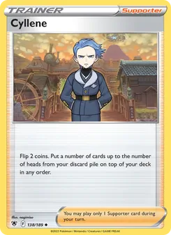 Cyllene card from Astral Radiance, number 138/189
