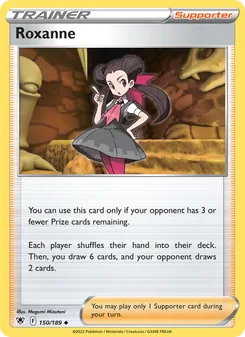 Roxanne card from Astral Radiance, number 150/189