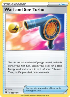 Wait and See Turbo card from Astral Radiance, number 158/189