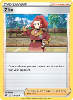 Zisu card from Astral Radiance, number 159/189