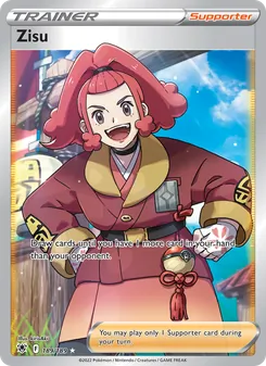 Zisu card from Astral Radiance, number 189/189