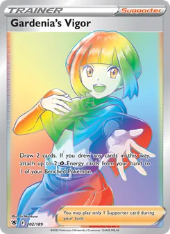 Gardenia's Vigor card from Astral Radiance, number 202/189