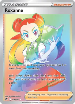 Roxanne card from Astral Radiance, number 206/189