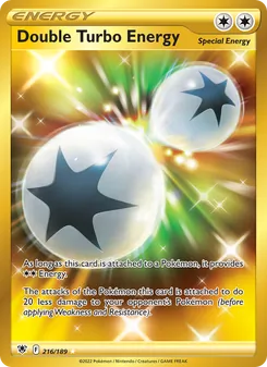 Double Turbo Energy card from Astral Radiance, number 216/189