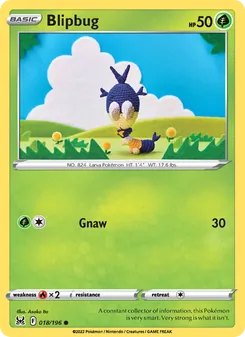 Blipbug card from Lost Origin, number 018/196
