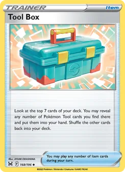 Tool Box card from Lost Origin, number 168/196