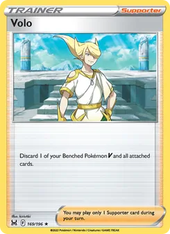 Volo card from Lost Origin, number 169/196