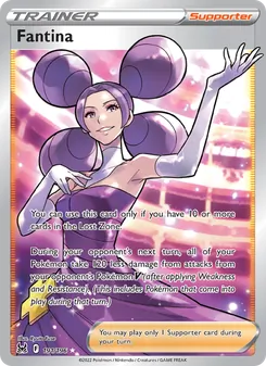 Fantina card from Lost Origin, number 191/196