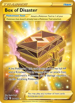 Box of Disaster card from Lost Origin, number 214/196