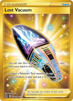 Lost Vacuum card from Lost Origin, number 217/196