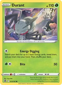 Durant card from Silver Tempest, number 013/195