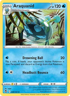 Araquanid card from Silver Tempest, number 048/195
