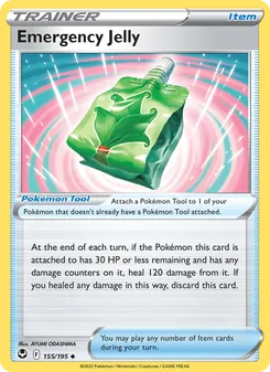 Emergency Jelly card from Silver Tempest, number 155/195